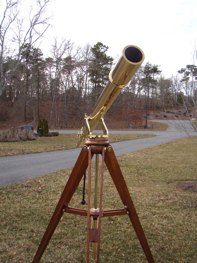 A fine late 19th century floor standing telescope by Negretti & Zambra, London, circa 1870-1890 — image 4